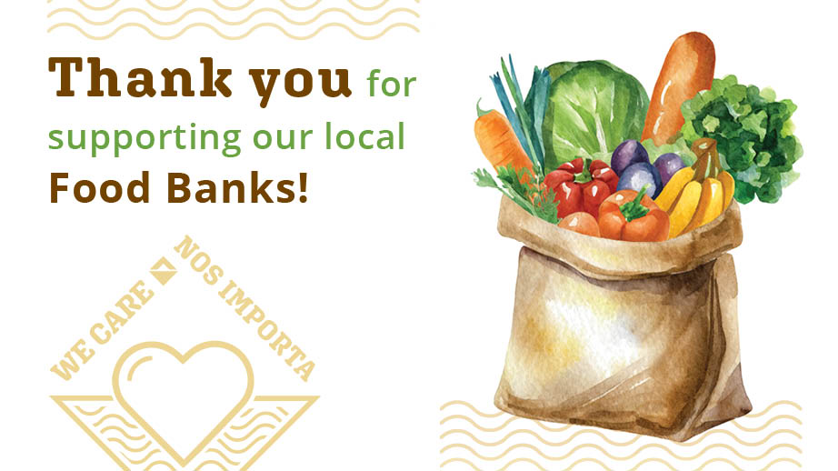 Thank You for Your Support in Fighting Hunger Within Our Community!