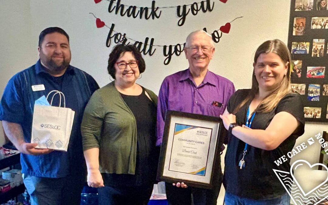 SESLOC Cares for Community Award: David Cook